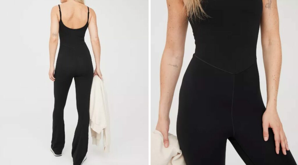 Aerie Real Me Xtra Flare Jumpsuit.